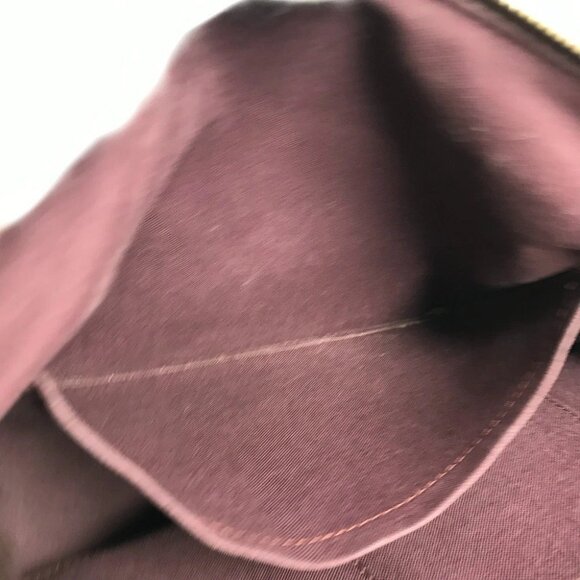 LOUIS VUITTON N41012 Damier Jena PM Tote Bag Shoulder Bag Canvas Ebene Brown - Picture 12 of 16